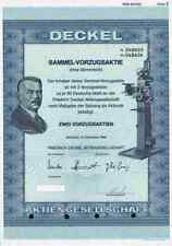 Friedrich Deckel 1986 München Maho Pfronten Allgäu Vorzüge 100 DM Bohrmaschine