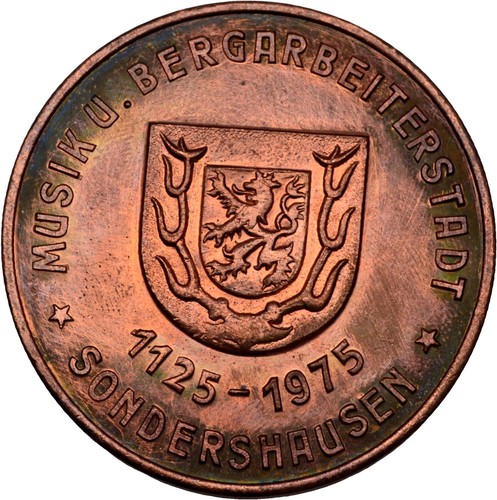 Medaille sonderhausen 1975 - sonderhausen,