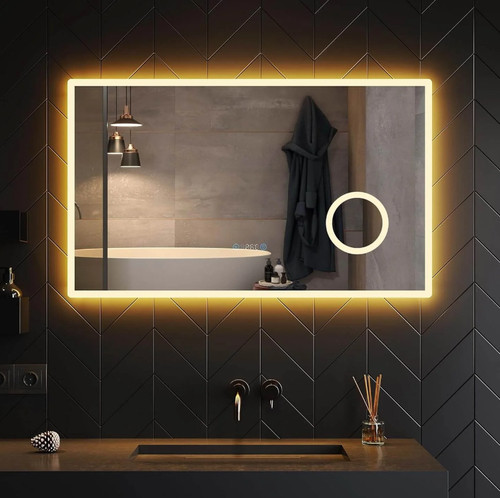 Sonni led badspiegel 100x60 - -,
