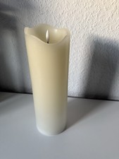 Realistische LED Kerze 30 cm, Echtwachs