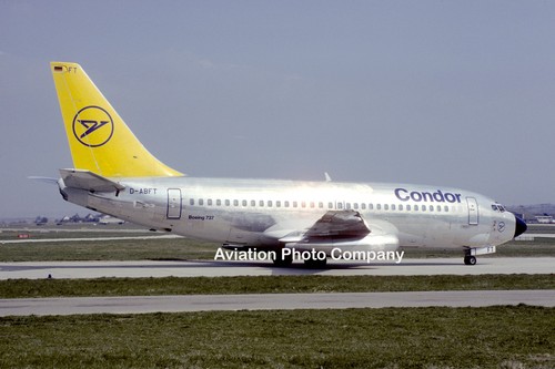 Condor boeing 737 - boeing, d-abft