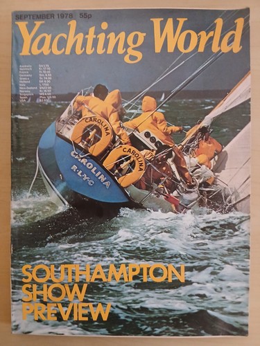 Yachting world september - -,