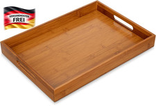 Serviertablett aus Bambus