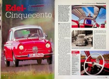 Oldtimer Praxis 3038) NSU Fiat