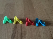 Vintage Barbie MOD Pilgrims 70er 4 Paar Schuhe