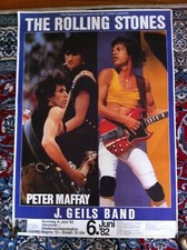 Rolling stones tourplakat - rolling,
