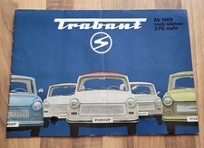 Trabant 601 Werbeblatt Prospekt *Original*