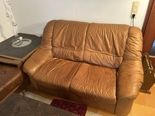 Ledersofa, Zweisitzig