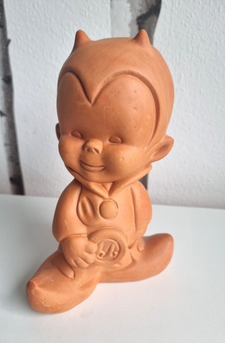 Teufel terrakotta figur - terrakotta,