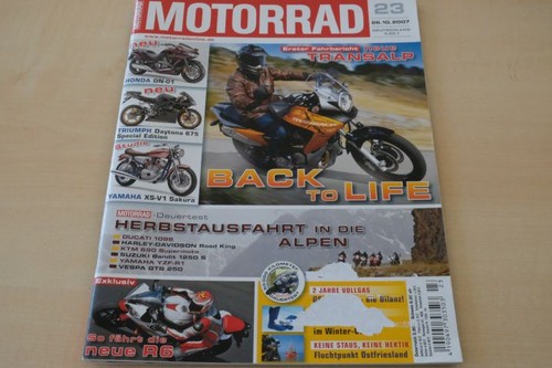 Motorrad 2007 ducati - motorrad, 23/2007
