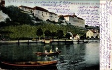 Ak Meersburg am Bodensee, Meersburg am Bodensee, Boote auf dem... - 4878658
