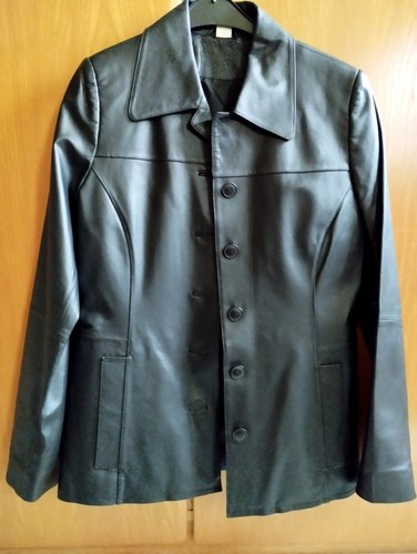 Lederjacke blazer schwarz - blazer,