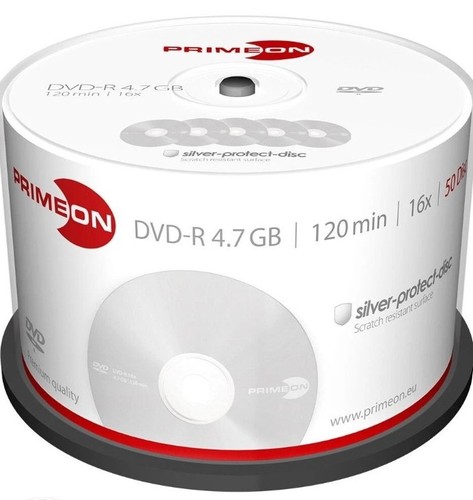 Primeon dvd rohlinge - dvd-r,