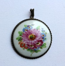 Vintage Porzellan Anhänger