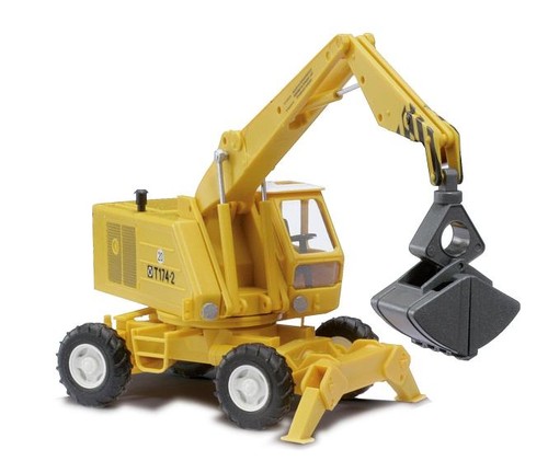 Busch mobilbagger t174 gelb - t174-2,