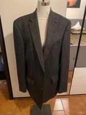 Herren Jacket Anzug Jacke Grau