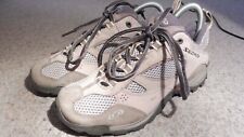 SALOMON CONTAGRIP Sneaker Wanderschuhe Damen Gr 39 1/3 Leder Beige Top Zustand