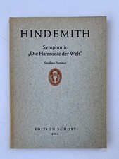 Noten . Hindemith. Symphonie -