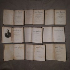 History of England Band 1 - 9 Macaulay 1849-1861 antiquarische englische Bücher