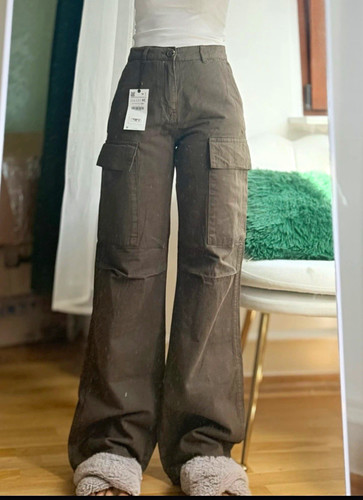Zara woman damen cargo hose - damen,