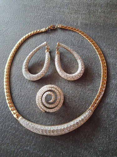 Schmuckset kette ohrringen - , kette,