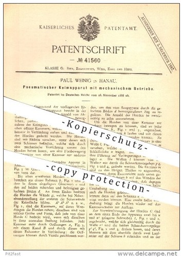 Original patent paul weinig - -,