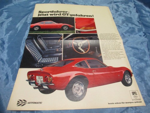Opel reklame von 1969 - opel,