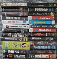 GROSSE VHS SAMMLUNG - 26 KASSETTEN / FILME - ACTION-90ER JAHRE
