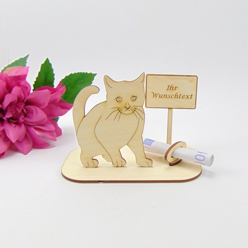 Geldgeschenk aus holz für - holz,