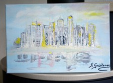 Abstrakte malerei kunst acryl - abstrakte,
