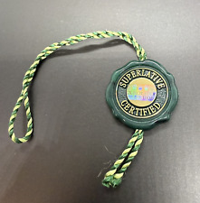 Original ROLEX CHRONOMETER SUPERLATIVE Hangtag GRÜN GREEN