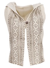 Rückenfreie boho weste mit - rückenfreie,