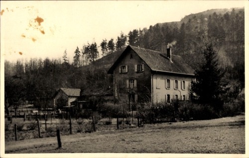 Wallerfangen saarland haus - ak,