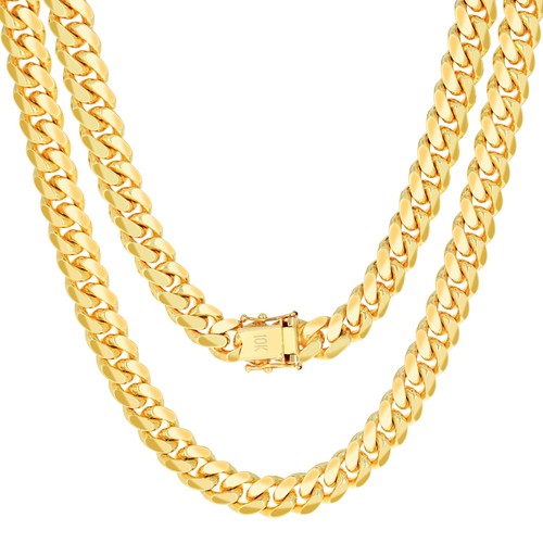 10k gelbgold solide 8mm - solide, herren
