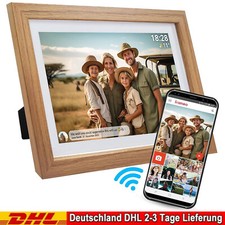 Digitaler Bilderrahmen 10,1 Zoll IPS HD Display Touch WIFI APP-Frameo Fotorahmen