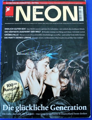 Zeitschrift neon mai 2012 - -,