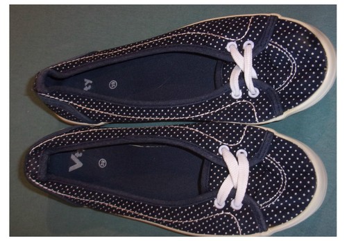 Blaue stoffballerinas von vty - stoffballerinas,