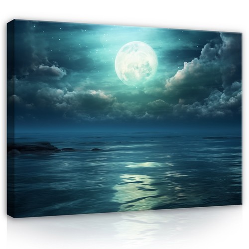 Meer mond blau leinwand bilder - meer,