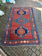 ANTIKER NOMADEN TEPPICH DATIERT 1931 ORIENTTEPPICH WOLLE HANDGEKNÜPFT 258x158cm