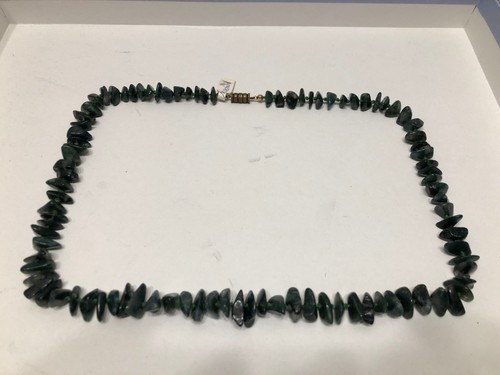 Halskette moosachat collier - halskette,