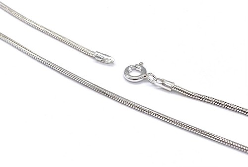 Sterling silber schlangenkette - silber,
