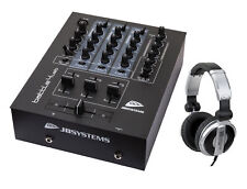 JB-Systems Battle 4-USB Mixer DJ Mischpult 4 Kanäle Battlemischer EQ schwarz