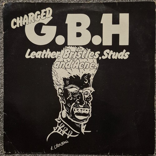 Leather bristles studs - g.b.h.,