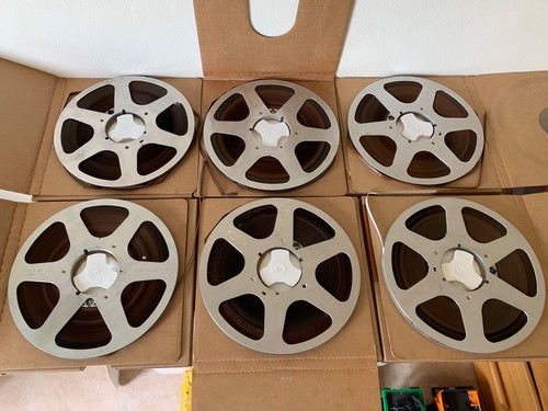 Alu tonbandspulen audio - 6,