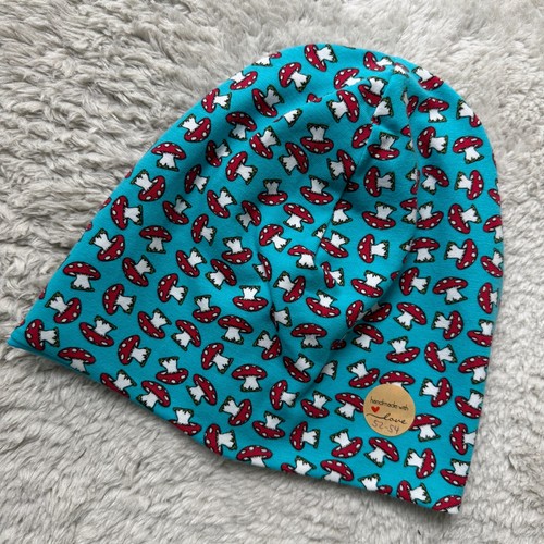 Kinder beanie wendebeanie - ♥,