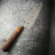 Professionelles XL Deba Buffalo Ring Japanisches Kochmesser Japanese Knife 596