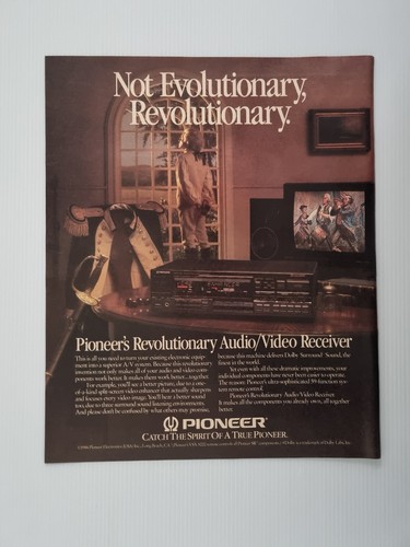 Pioneer werbung vintage - pioneer,