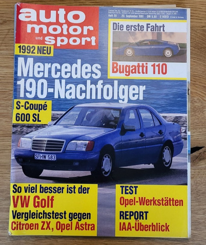 Auto motor sport 1991 - auto,