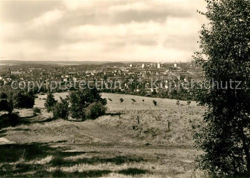 Plauen vogtland stadtpanorama - vogtland,
