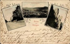 Ak Ebingen Albstadt in Württemberg, Bitzer Steig, Gesamtansicht,... - 4963786